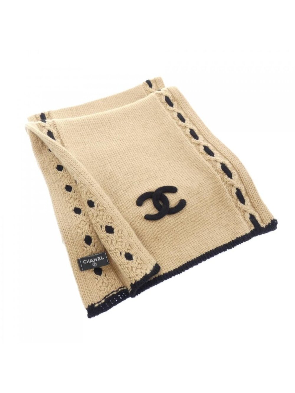 Chanel Scarf Beige